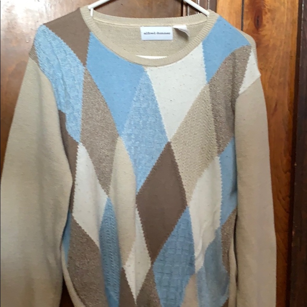 Size XL vintage Alfred Dunner argyle sweater